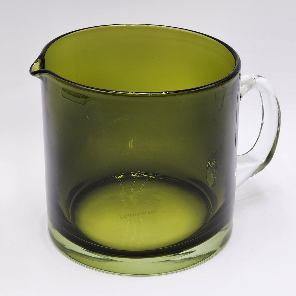 RARE Mamma Ro, Italy, Glass Pitcher, VINTAGE Gorgeous 😍